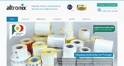 Desktop Screenshot of impressoras-etiquetas.com