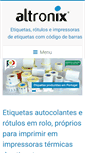 Mobile Screenshot of impressoras-etiquetas.com